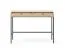 Schreibtisch | elegantes Design | Farbe: Eiche Vicenza | 2 Schubladen | Maße: 104 x 50 x 78 cm | ABS-Kanten | Schminktisch | Griffe & Beine: Schwarz
