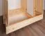 Kiefer Kleiderschrank 120 cm Breite