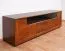Kommode "Lopar" 10, Farbe: Nuss / Schwarz, teilmassiv - Abmessungen: 63 x 182 x 51 cm (H x B x T)