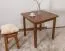 Kiefertisch 75 x 75 cm Abbildung