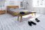 Doppelbett Otago 02 Wildeiche massiv geölt - Liegefläche: 180 x 200 cm (B x L)
