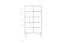 Regal Rolleston 31 Wildeiche massiv geölt - Abmessungen: 176 x 97 x 46 cm (H x B x T)