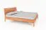 Doppelbett Wellsford 01 Kernbuche massiv geölt - Liegefläche: 180 x 200 cm (B x L)
