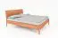 Doppelbett Wellsford 01 Kernbuche massiv geölt - Liegefläche: 160 x 200 cm (B x L)