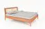 Doppelbett Wellsford 02 Kernbuche massiv geölt - Liegefläche: 180 x 200 cm (B x L)