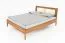 Doppelbett Wellsford 02 Wildeiche massiv geölt - Liegefläche: 160 x 200 cm (B x L)
