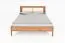 Einzelbett / Gästebett Wellsford 02 Wildeiche massiv geölt - Liegefläche: 90 x 200 cm (B x L)