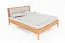 Einzelbett / Gästebett Wellsford 03 Wildeiche massiv geölt - Liegefläche: 90 x 200 cm (B x L)