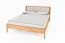 Einzelbett / Gästebett Wellsford 03 Wildeiche massiv geölt - Liegefläche: 90 x 200 cm (B x L)