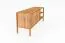 Kommode Wellsford 25 Wildeiche massiv geölt - Abmessungen: 64 x 142 x 46 cm (H x B x T)