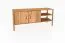 Kommode Wellsford 25 Wildeiche massiv geölt - Abmessungen: 64 x 142 x 46 cm (H x B x T)