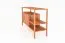 Regal Wellsford 33 Kernbuche massiv geölt - Abmessungen: 86 x 142 x 46 cm (H x B x T)