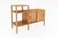 Regal Wellsford 36 Wildeiche massiv geölt - Abmessungen: 86 x 120 x 46 cm (H x B x T)