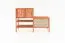 Regal Wellsford 39 Kernbuche massiv geölt - Abmessungen: 106 x 148 x 46 cm (H x B x T)