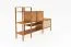 Regal Wellsford 40 Wildeiche massiv geölt - Abmessungen: 123 x 190 x 46 cm (H x B x T)