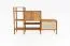 Regal Wellsford 40 Wildeiche massiv geölt - Abmessungen: 123 x 190 x 46 cm (H x B x T)