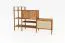 Regal Wellsford 40 Wildeiche massiv geölt - Abmessungen: 123 x 190 x 46 cm (H x B x T)