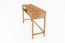 Schminktisch / Schreibtisch Wellsford 49 Wildeiche massiv geölt - Abmessungen: 80 x 120 x 46 cm (H x B x T)