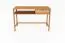 Schminktisch / Schreibtisch Wellsford 49 Wildeiche massiv geölt - Abmessungen: 80 x 120 x 46 cm (H x B x T)