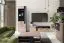 Moderner TV-Unterschrank mit zwei Schubladen Niel 06, Farbe: Eiche / Anthrazit - Abmessungen: 45 x 155 x 40 cm (H x B x T)