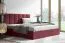 Polsterpaneele, 10er Set, Farbe: Rot, Bezug: Kunstleder, Maße: 70 x 30 cm