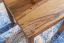 Massivholz Esstisch Apolo 188, Farbe: Sheesham - Abmessungen: 80 x 80 cm (B x T), Handgefertigt aus Sheesham Holz