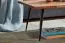Wohnzimmertisch aus Sheesham Massivholz, Farbe: Sheesham - Abmessungen: 110 x 60 x 40 cm (B x T x H)