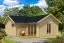 Ferienhaus F37 mit Terrasse & Fußboden | 41,1 m² | 70 mm Blockbohlen | Naturbelassen | Fenster 2-Hand-Dreh-Kippsystematik
