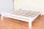 Jugendbett "Easy Premium Line" K4, 200 x 200 cm Buche Vollholz massiv weiß lackiert