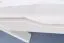Kinderbett / Jugendbett "Easy Premium Line" K1/1n inkl 2 Schubladen und 2 Abdeckblenden, 90 x 200 cm Buche Vollholz massiv weiß lackiert