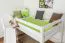 Kinderbett mit Rutsche