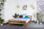 Kiefer Bett 160 x 200 cm Braun