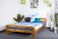 Kiefer Bett 160 x 200 cm Braun