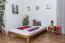 Bett Kiefer 160 x 200 cm Eiche