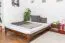 Bett 160 x 200 cm Kiefer Nuss