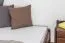 Bett 160 x 200 cm Kiefer Nuss