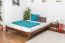 Bett 160 x 200 cm Kiefer Nuss