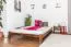 Bett 160 x 200 cm Kiefer Nuss