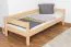 Einzelbett Marc Buche massiv natur, inkl. Rollrost - 90 x 200 cm