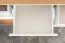 Kommode Badile 02, Farbe: Kiefer Weiß / Braun - 98 x 127 x 46 cm (H x B x T)