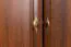 Kommode Sentis 02, Farbe: Dunkelbraun - 97 x 88 x 46 cm (H x B x T)