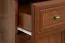 Kommode Sentis 02, Farbe: Dunkelbraun - 97 x 88 x 46 cm (H x B x T)