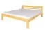 Bett 180 x 200 cm Kiefer massiv Natur