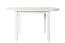 Weißer Tisch Kiefer Vollholz Junco 232A, ovaler Esstisch, 75 x 140 cm, robust und stabil, langlebig, hochwertig verarbeitet