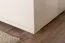 Kommode Garim 7, Farbe: Beige Hochglanz - 85 x 180 x 45 cm (H x B x T)