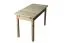 Tisch ausziehbar Kiefer massiv Vollholz natur 008 (eckig) - Abmessung 145/210 x 90 cm (B x T)