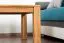 Couchtisch Eiche Massivholz Farbe: Natur 45x120x80 cm