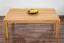 Couchtisch Eiche Massivholz Farbe: Natur 45x120x80 cm