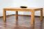 Couchtisch Eiche Massivholz Farbe: Natur 45x120x80 cm