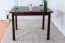 Tisch Kiefer massiv Vollholz Walnussfarben Junco 228A (eckig) - 100 x 70 cm (B x T)